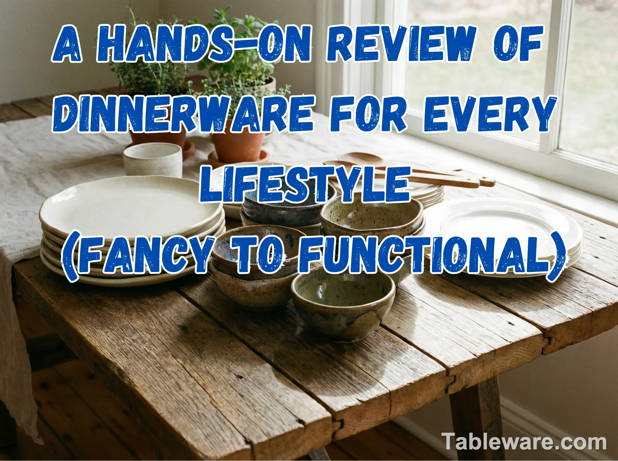 Beyond the Plate: A Hands-On Review of Dinnerware for Every Lifestyle (Fancy to Functional)