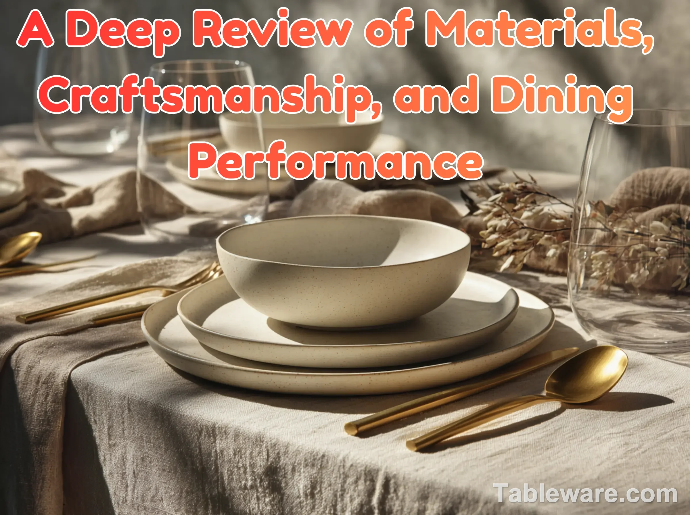 The Art & Engineering of Modern Tableware 2026: A Deep Review of Materials, Craftsmanship, and Dining Performance