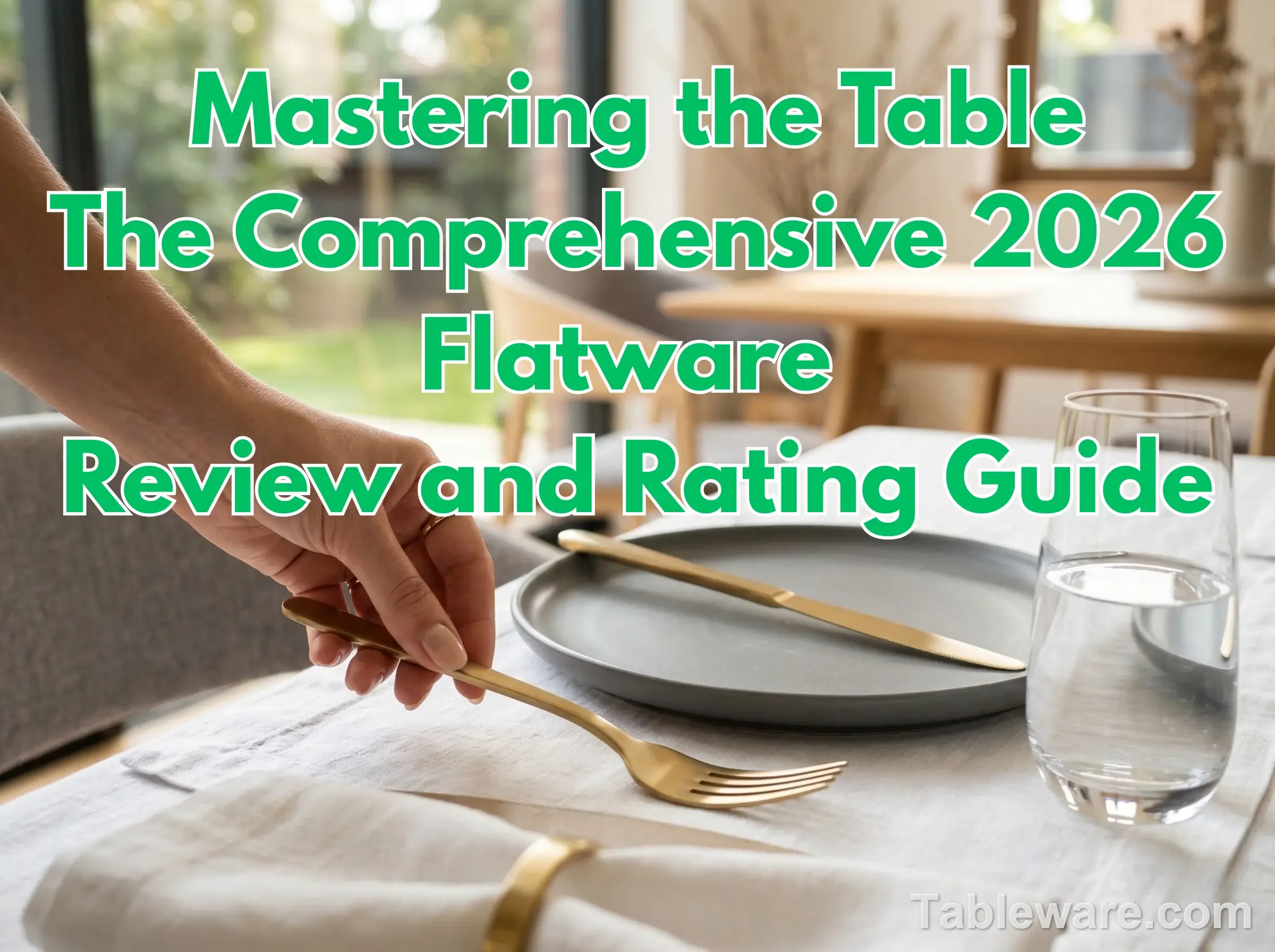 Mastering the Table: The Comprehensive 2026 Flatware Review and Rating Guide