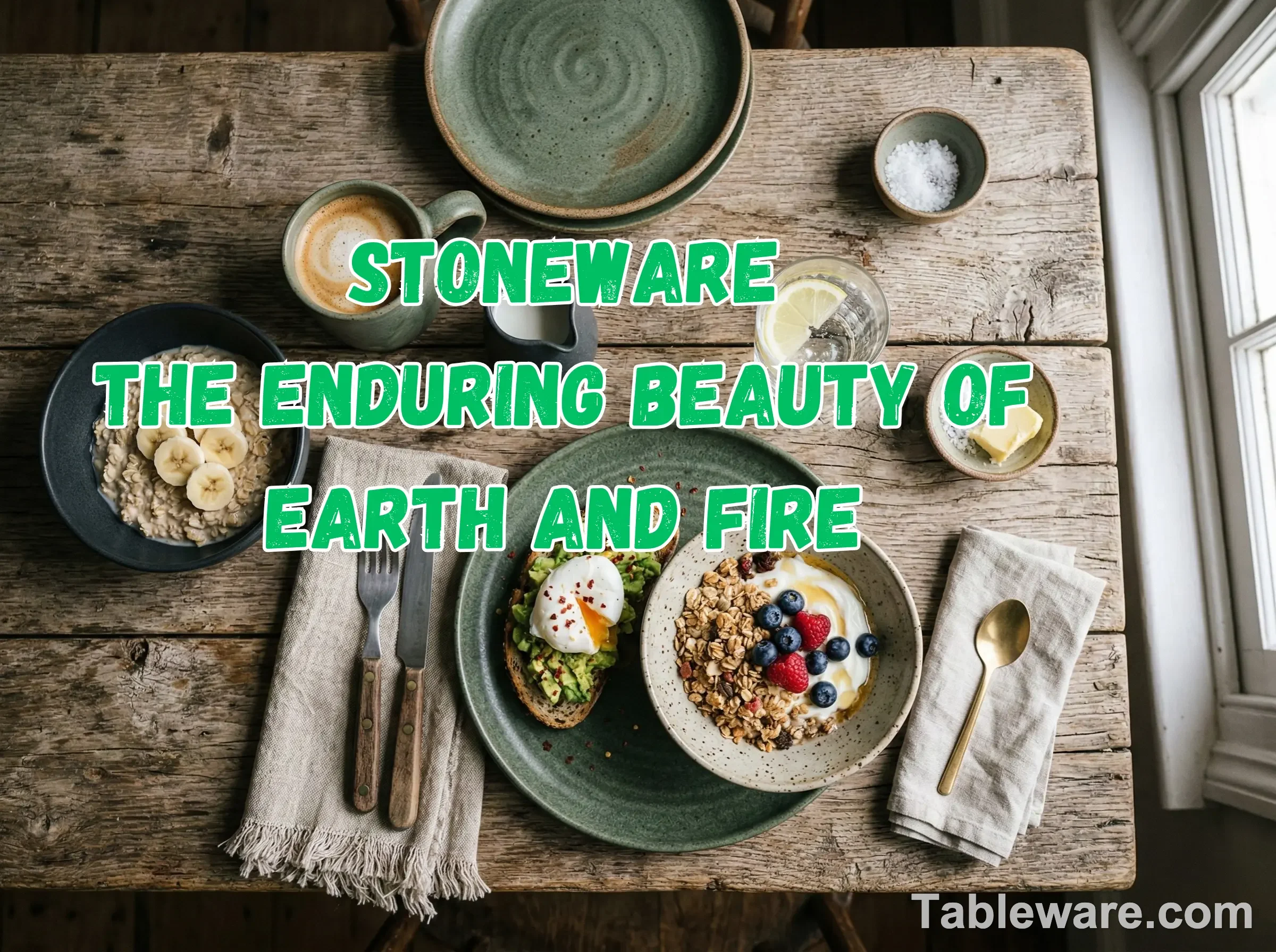 Stoneware: The Enduring Beauty of Earth and Fire