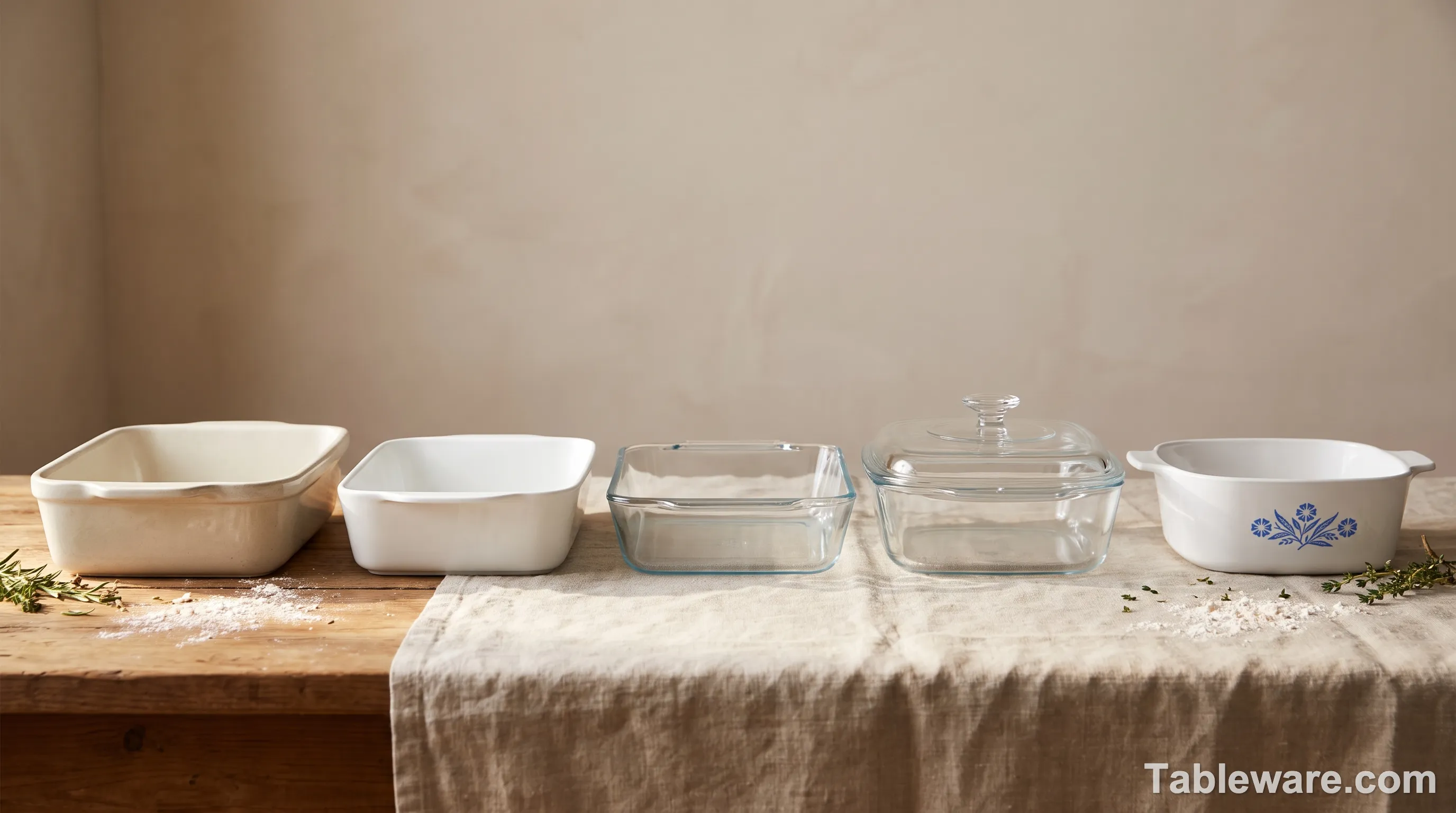 Oven-to-Table Bakeware: 5 Materials, 5 Different Failure Modes