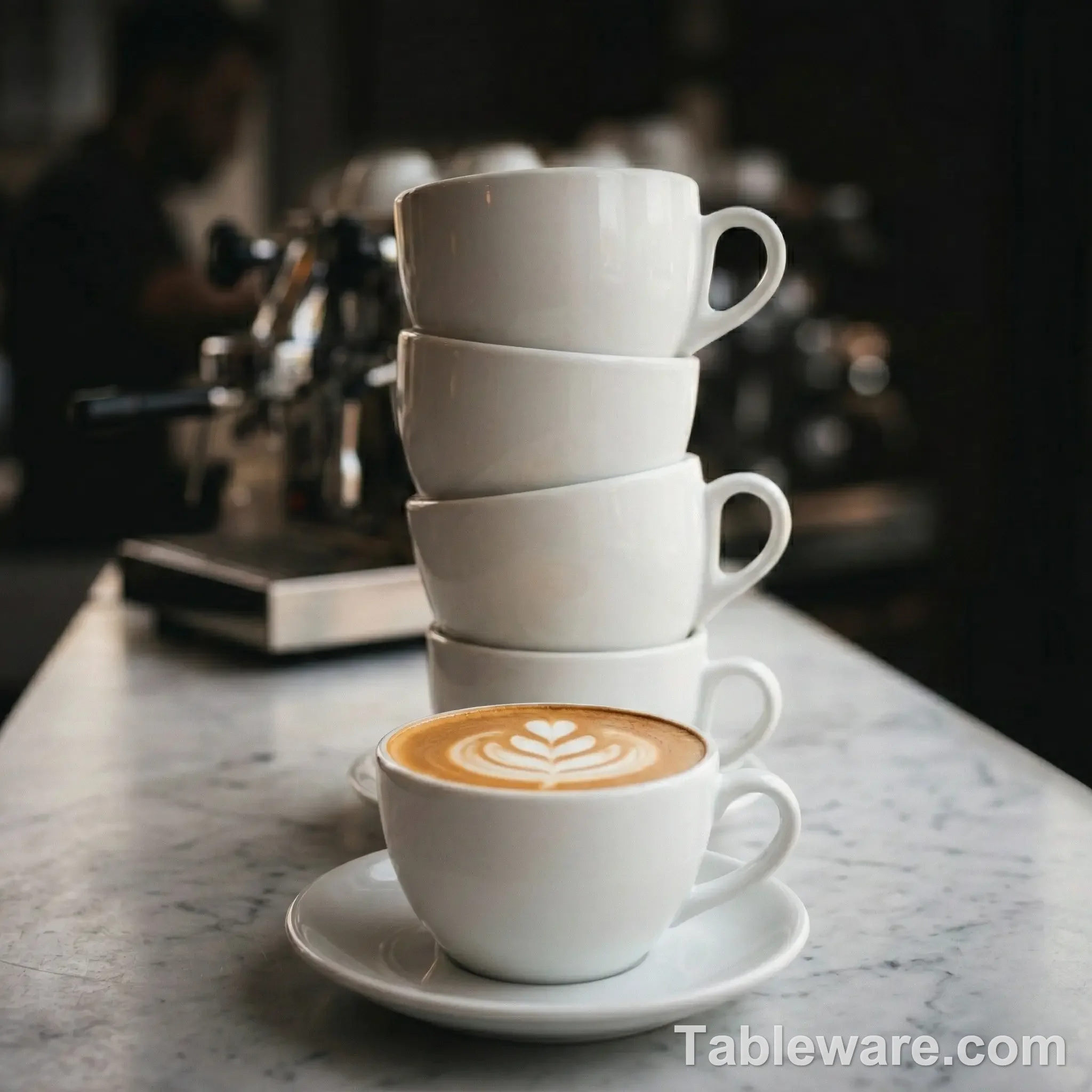 Barista Grade Stackable Cups